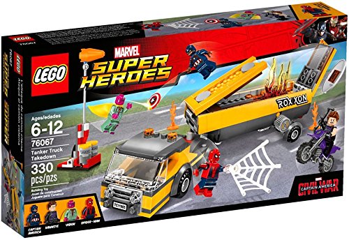 NEW LEGO Marvel Super Heroes Lego 76067 Tanker Truck Takedown - Click Image to Close